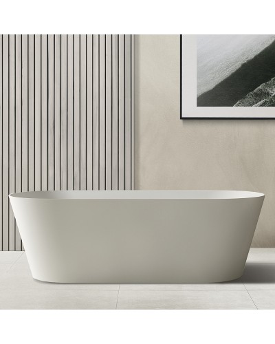 Ванна из искусственного камня Abber Stein 165x70 AS9622 без гидромассажа