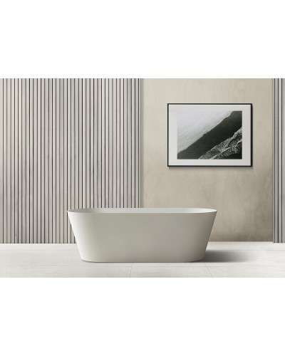 Ванна из искусственного камня Abber Stein 165x70 AS9622 без гидромассажа