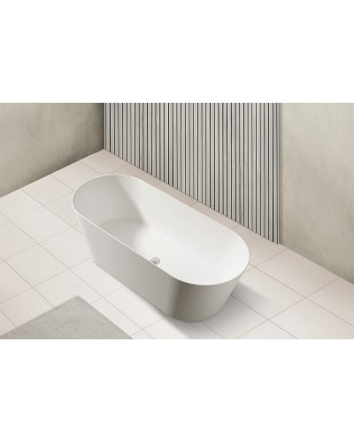 Ванна из искусственного камня Abber Stein 165x70 AS9622 без гидромассажа