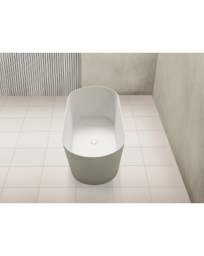 Ванна из искусственного камня Abber Stein 165x70 AS9622 без гидромассажа