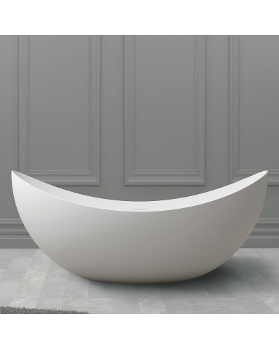 Ванна из искусственного камня Abber Stein 180x80 AS9633 без гидромассажа