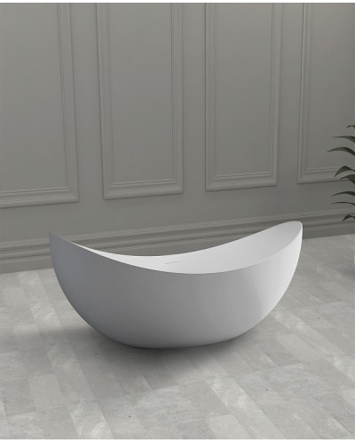 Ванна из искусственного камня Abber Stein 180x80 AS9633 без гидромассажа