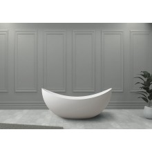 Ванна из искусственного камня Abber Stein 180x80 AS9633 без гидромассажа