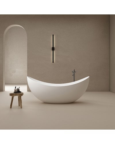 Ванна из искусственного камня Abber Stein 180x80 AS9633 без гидромассажа