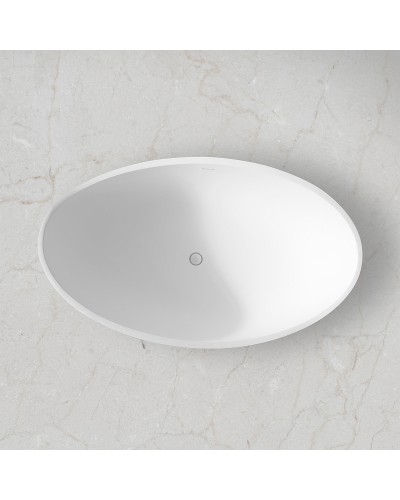 Ванна из искусственного камня Abber Stein 180x110 AS9639 без гидромассажа