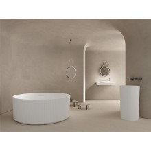 Ванна из искусственного камня Abber Stein 150x150 AS9679 без гидромассажа