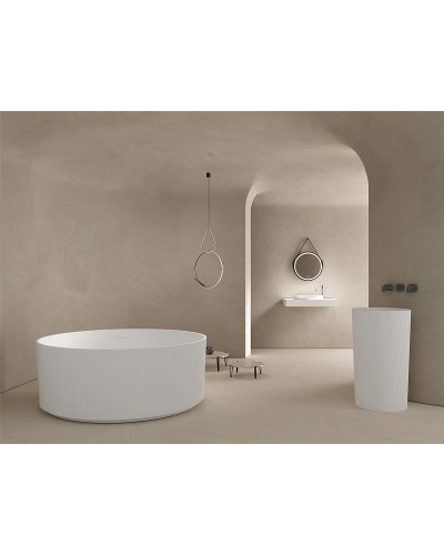 Ванна из искусственного камня Abber Stein 150x150 AS9679 без гидромассажа