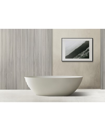 Ванна из искусственного камня Abber Stein 160x75 AS9625-1.6 без гидромассажа