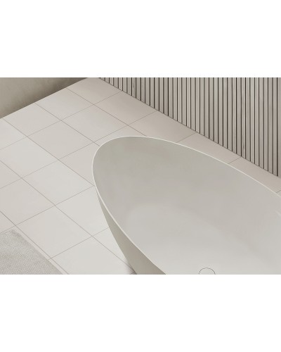 Ванна из искусственного камня Abber Stein 160x75 AS9625-1.6 без гидромассажа