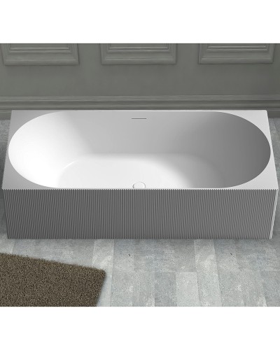 Ванна из искусственного камня Abber Stein 170x75 AS9603 без гидромассажа