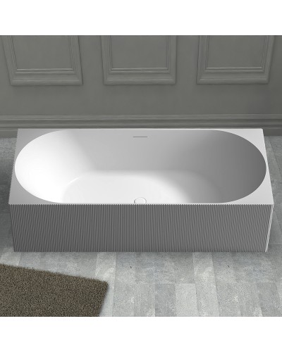 Ванна из искусственного камня Abber Stein 170x75 AS9603 без гидромассажа