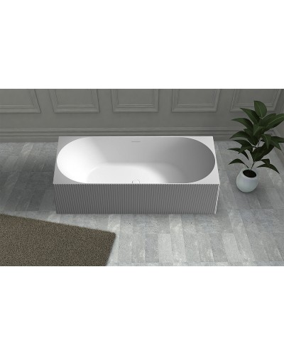 Ванна из искусственного камня Abber Stein 170x75 AS9603 без гидромассажа