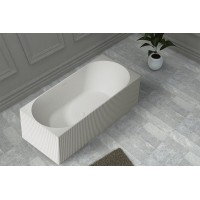 Ванна из искусственного камня Abber Stein 170x75 AS9603 без гидромассажа