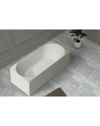 Ванна из искусственного камня Abber Stein 170x75 AS9603 без гидромассажа