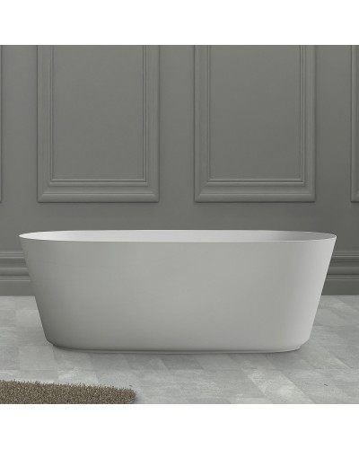 Ванна из искусственного камня Abber Stein 160x80 AS9606 без гидромассажа