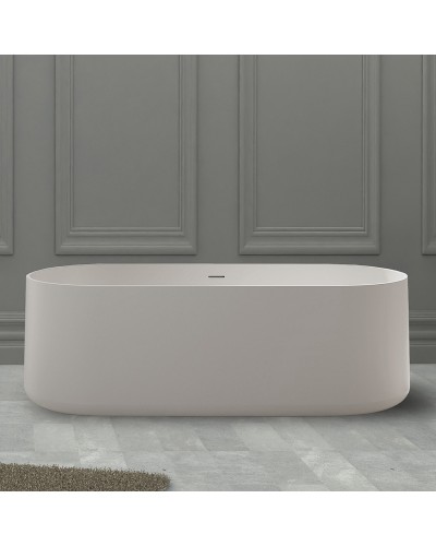 Ванна из искусственного камня Abber Stein 170x75 AS9607 без гидромассажа