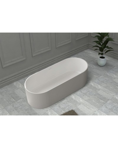 Ванна из искусственного камня Abber Stein 170x75 AS9607 без гидромассажа