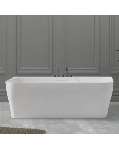 Ванна из искусственного камня Abber Stein 170x80 AS9616 без гидромассажа