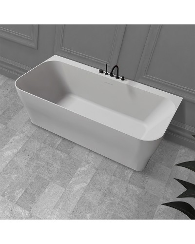 Ванна из искусственного камня Abber Stein 170x80 AS9616 без гидромассажа