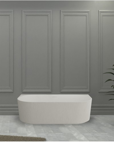 Ванна из искусственного камня Abber Stein 170x75 AS9630 без гидромассажа