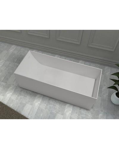 Ванна из искусственного камня Abber Stein 170x72 AS9640-1.7 без гидромассажа