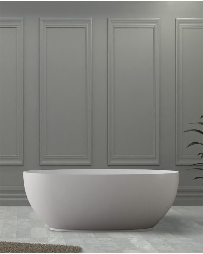 Ванна из искусственного камня Abber Stein 130x68 AS9641-1.3 без гидромассажа