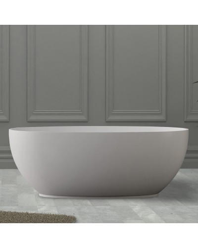 Ванна из искусственного камня Abber Stein 140x78 AS9641-1.4 без гидромассажа