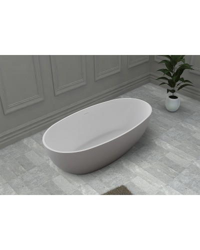 Ванна из искусственного камня Abber Stein 140x78 AS9641-1.4 без гидромассажа