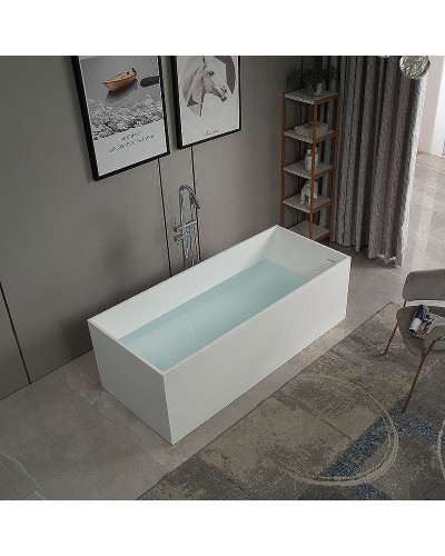 Ванна из искусственного камня Abber Stein 180x76 AS9642-1.8 без гидромассажа