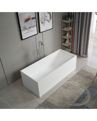 Ванна из искусственного камня Abber Stein 180x76 AS9642-1.8 без гидромассажа