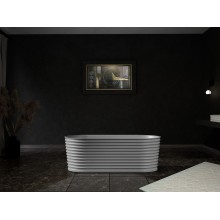 Ванна из искусственного камня Abber Stein 170x80 AS9650 без гидромассажа