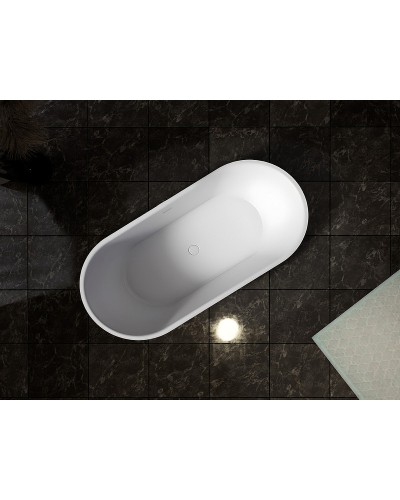 Ванна из искусственного камня Abber Stein 170x80 AS9650 без гидромассажа