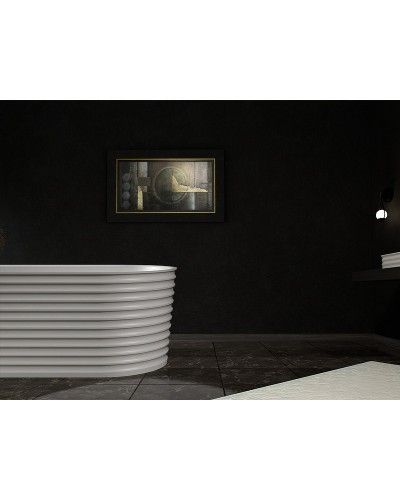 Ванна из искусственного камня Abber Stein 170x80 AS9650 без гидромассажа