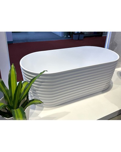 Ванна из искусственного камня Abber Stein 170x80 AS9650 без гидромассажа