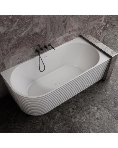 Ванна из искусственного камня Abber Stein 170x80 AS9651 R без гидромассажа