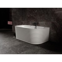 Ванна из искусственного камня Abber Stein 170x80 AS9652 без гидромассажа