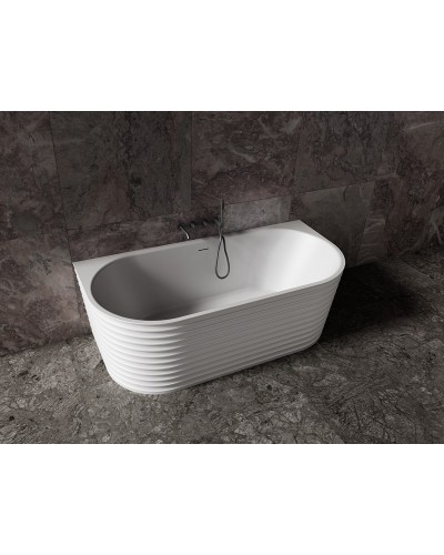 Ванна из искусственного камня Abber Stein 170x80 AS9652 без гидромассажа