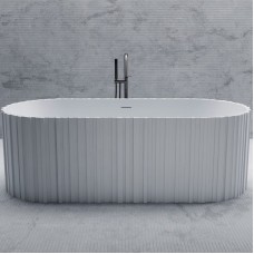 Ванна из искусственного камня Abber Stein 170x75 AS9653 без гидромассажа