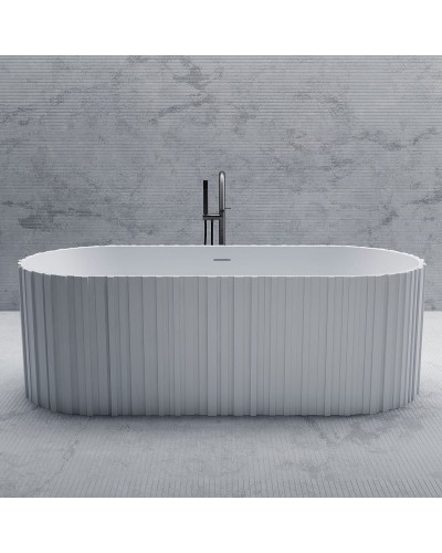 Ванна из искусственного камня Abber Stein 170x75 AS9653 без гидромассажа