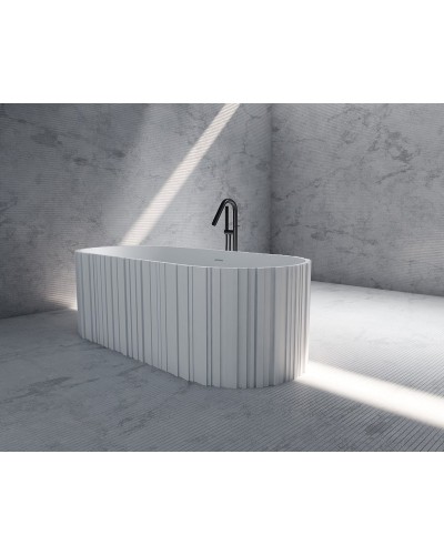 Ванна из искусственного камня Abber Stein 170x75 AS9653 без гидромассажа