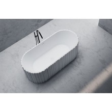 Ванна из искусственного камня Abber Stein 170x75 AS9653 без гидромассажа