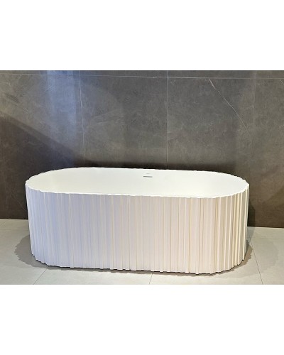 Ванна из искусственного камня Abber Stein 170x75 AS9653 без гидромассажа