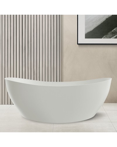 Ванна из искусственного камня Abber Stein 163x85 AS9615-1.6 без гидромассажа