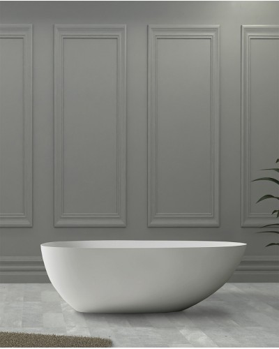 Ванна из искусственного камня Abber Stein 160x75 AS9611-1.6 без гидромассажа