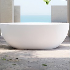 Ванна из искусственного камня Abber Stein 165x78 AS9620-1.6 без гидромассажа