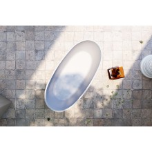 Ванна из искусственного камня Abber Stein 165x78 AS9620-1.6 без гидромассажа