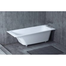 Ванна из литьевого мрамора 170x70 см Salini S-Sense Orlanda Kit 102111M
