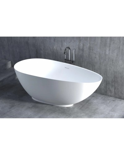 Ванна из литьевого мрамора 160x77 см Salini S-Sense Paola 101511M