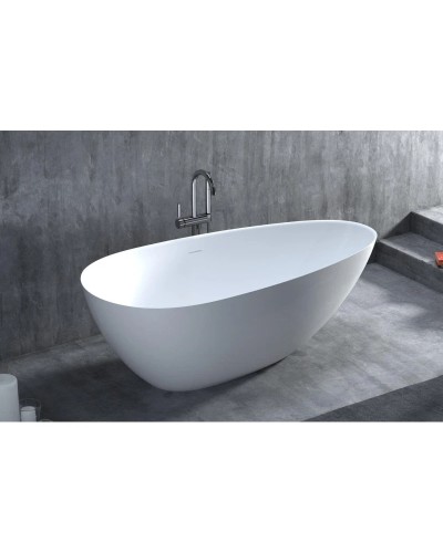 Ванна из литьевого мрамора 160x77 см Salini S-Sense Paola IN 101611G