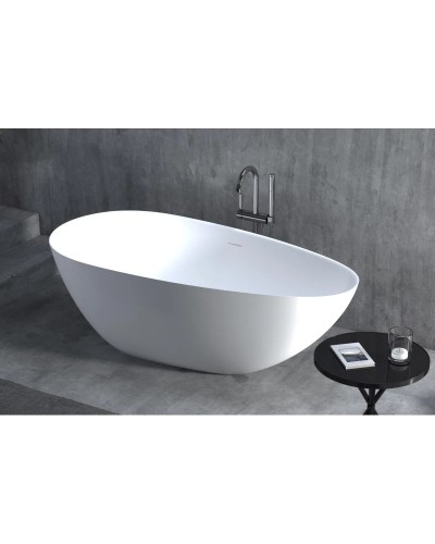 Ванна из литьевого мрамора 160x77 см Salini S-Sense Paola IN 101611G